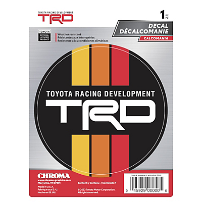 TRD Circle Decal