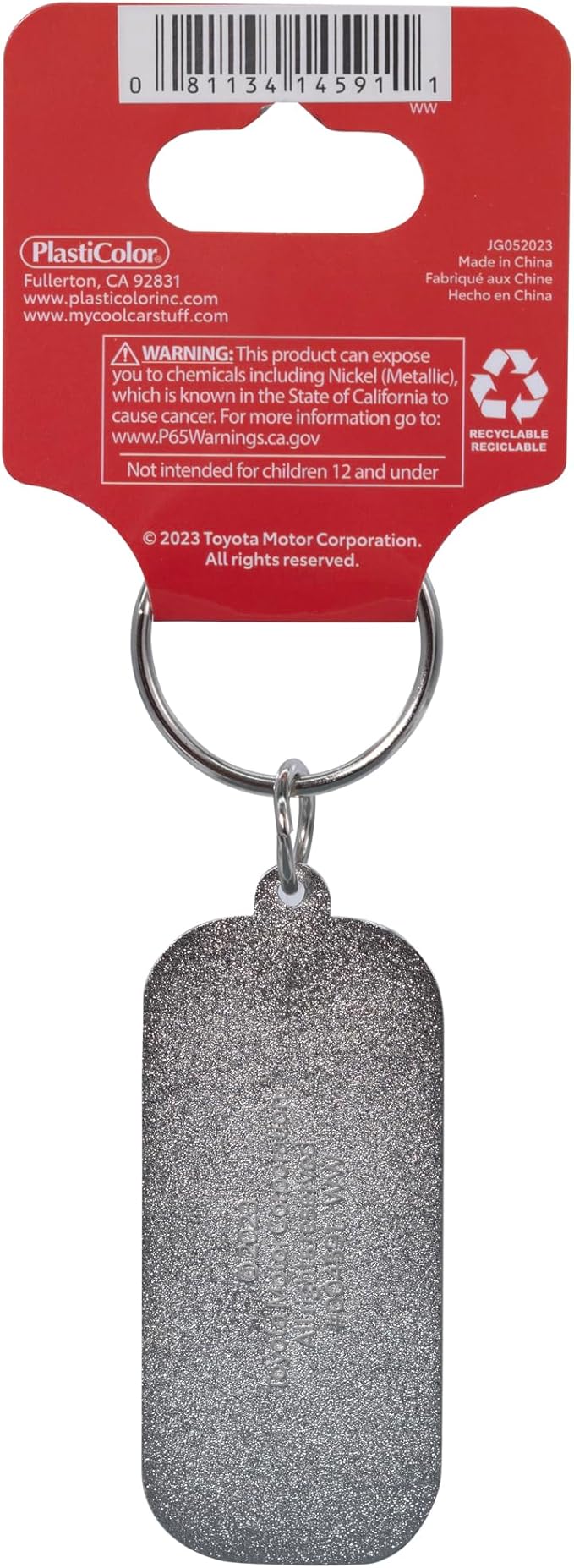 Toyota Racing Development TRD Stripes Enamel Key Chain
