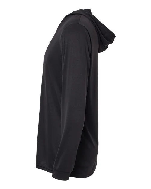 Black Lightweight Performance Hoodie – Solid White Shaka | Servco Toyota Leeward Original
