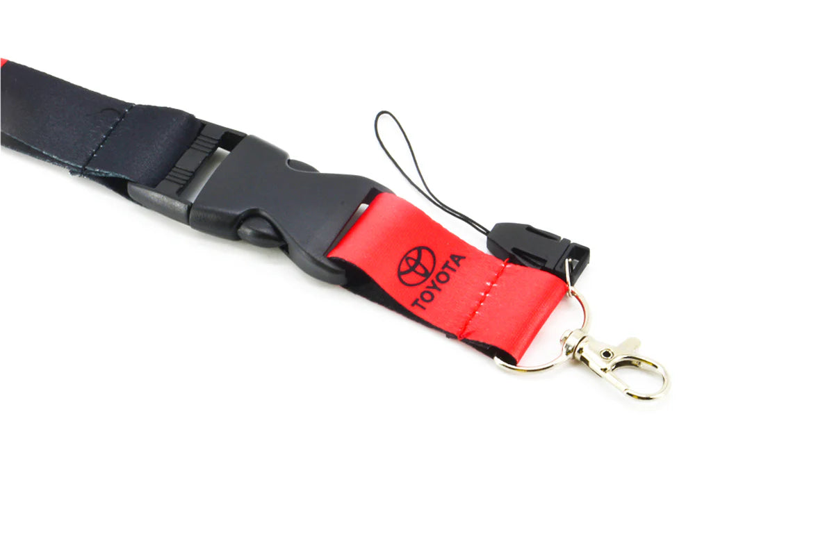 Black Toyota TRD Lanyard
