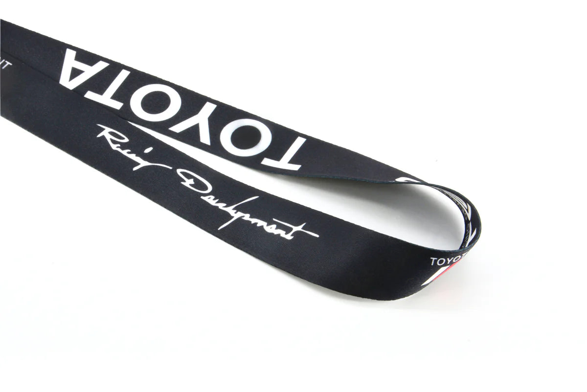 Black Toyota TRD Lanyard