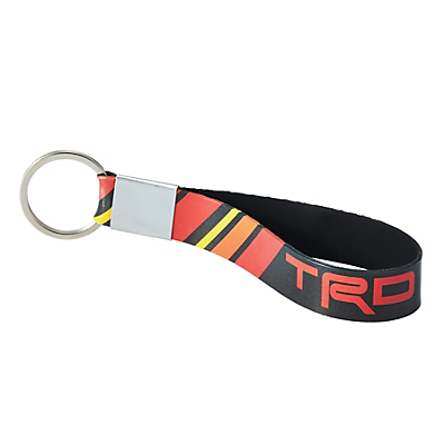 TRD Silicone Stripe Key Ring