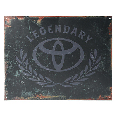 Legendary Metal Sign