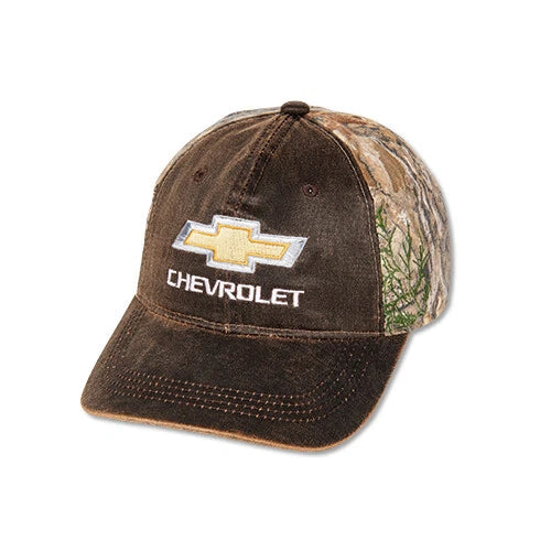 WEATHERED CAMO CHEVROLET CAP
