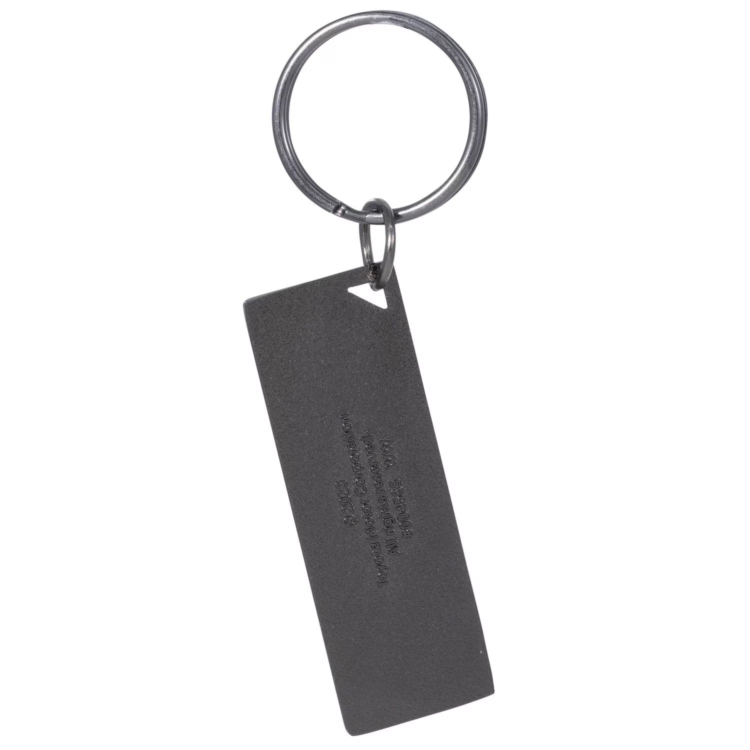 Toyota TRD Nickel Red and Black Enamel Key Chain
