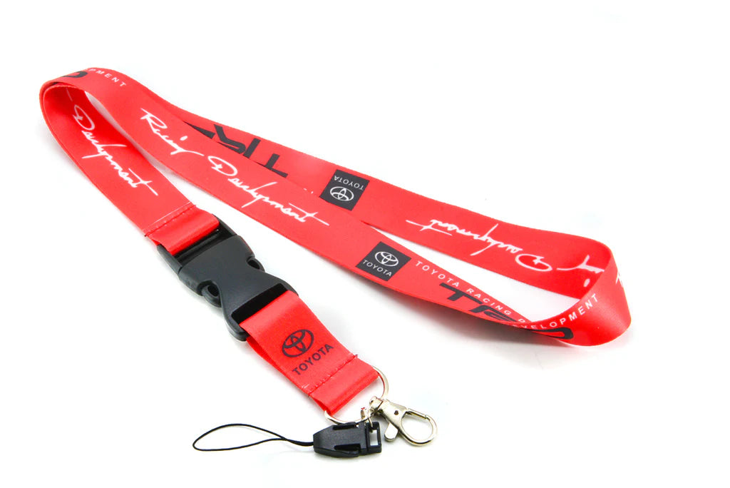 Red Toyota TRD Lanyard
